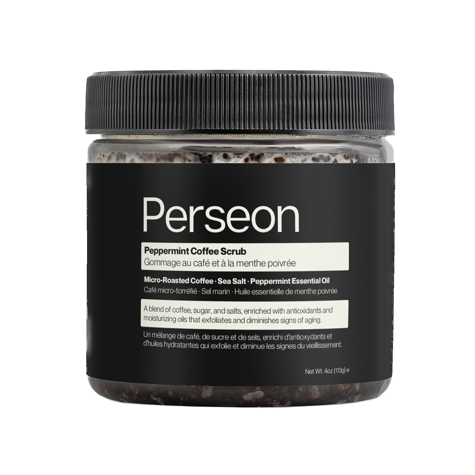 Peppermint Coffee Scrub